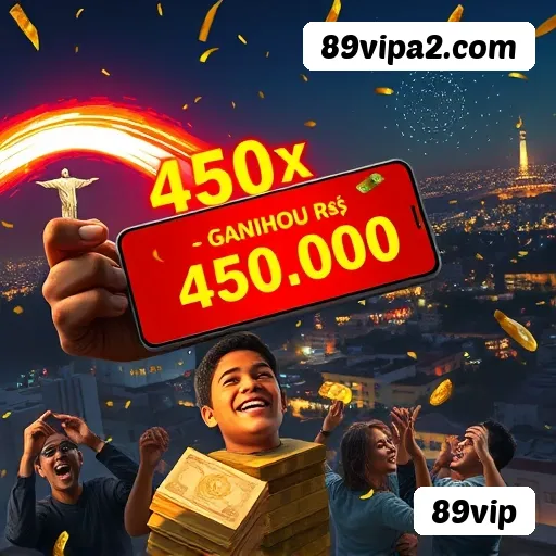 Bônus boas-vindas 89vip R$100